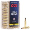 CCI Rimfire Ammunition 17 HMR V-MAX 17gr