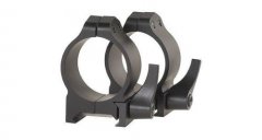 Warne Maxima stålringar QD Weaver 30mm Höga
