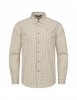 Blaser Skjorta Tristan Beige/Röd Check