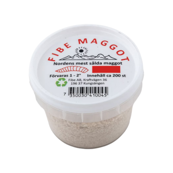 Fibe Maggot Röd ca 200st