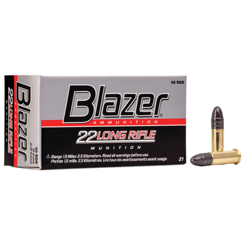 Blazer® Rimfire Ammo 22 LR Lead RN - FRP 5000
