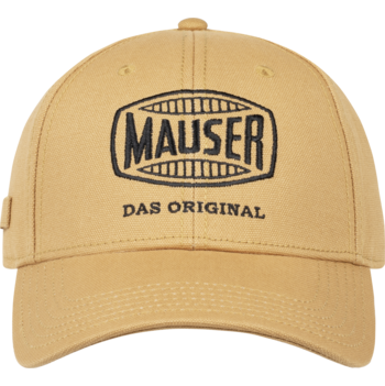 Mauser Logo Canvas Keps sand one size