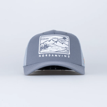 SQRTN Nordanvind Trucker Keps - Hooked Grey