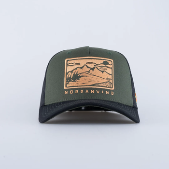SQRTN Nordanvind Trucker Keps - Hooked Olive