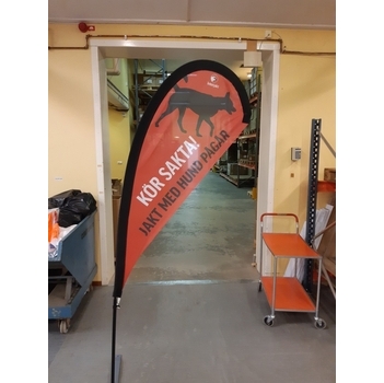 Flagga "Jakt pågår"