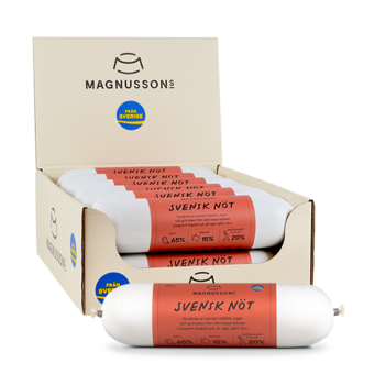 Magnussons Ångkokta Svensk Nöt 12 x 650 g