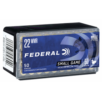 Federal Rimfire Ammunition 22 WMR Jacketed HP 50gr