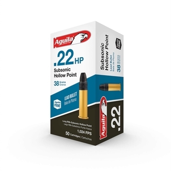 Aguila 22LR Subsonic HP 38grs