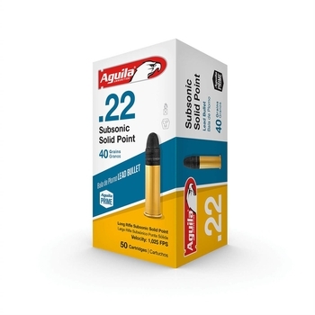 Aguila 22LR Subsonic SP 40g