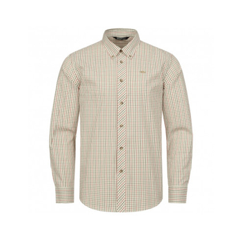 Blaser Skjorta Tristan Beige/Röd Check