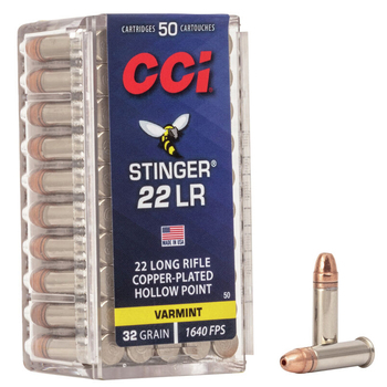 CCI stinger .22lr 32gr/