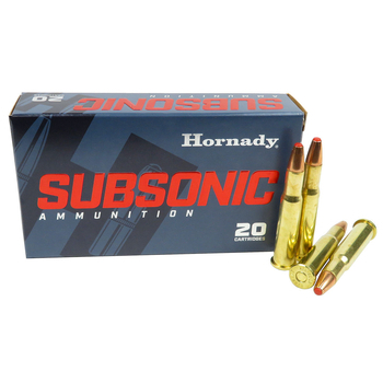HORNADY SUBSONIC AMMUNITION 30-30 WIN MAG 175 GR SUB-X™ 20/BOX